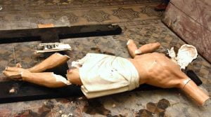 Joven que destrozó la imagen de Cristo en una iglesia en Chile ya recibió su sentencia