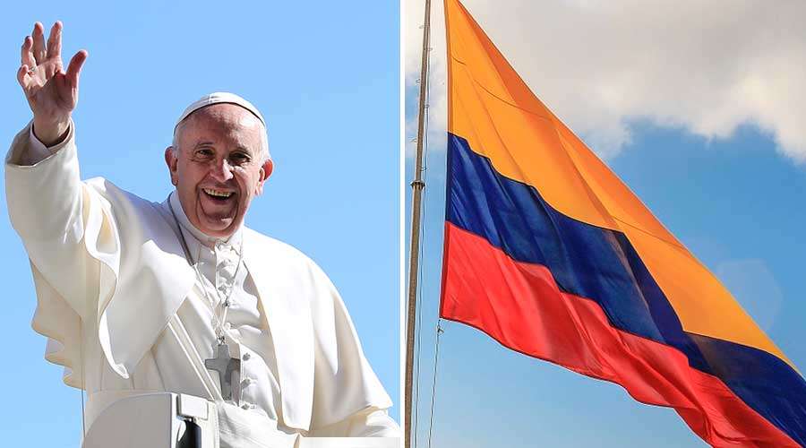 El Papa Francisco visita Colombia. Su visita es de 5 días y logrará visitar las ciudades de Bogotá, Villavicencio, Medellín y Cartagena.