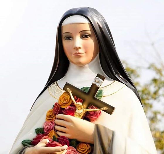 Por ello, solicitó llamarse sor Teresa del Niño Jesús y de la Santa Faz. Se ofreció a Dios como su instrumento. Trataba de renunciar