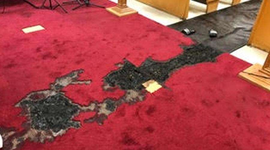 Iglesia católica en Las Vegas fue atacada por delincuentes