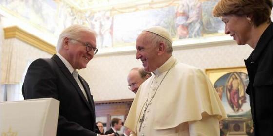 Presidente de Alemania sostiene encuentro con el Papa