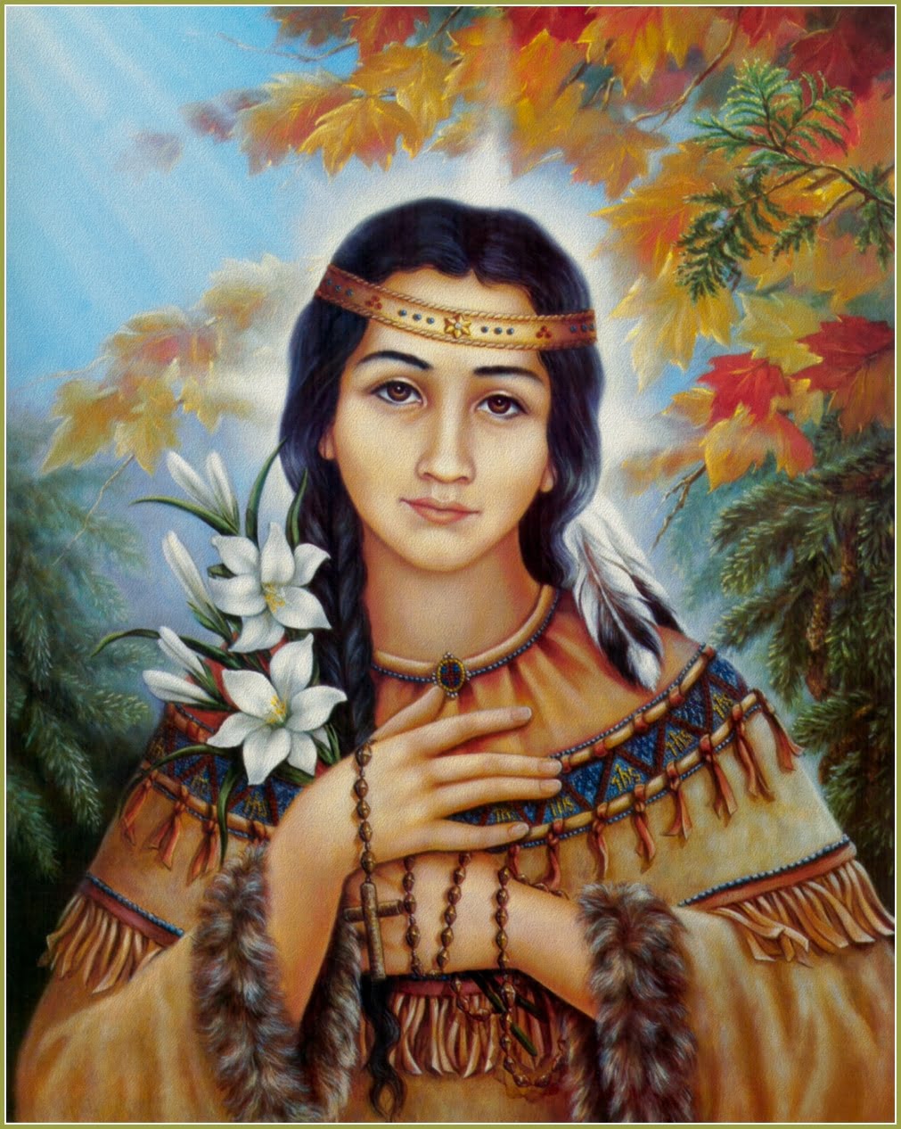 santa tekakwitha