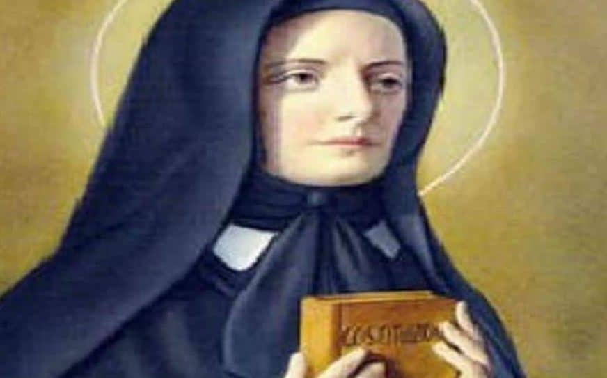 santa maría crucificada