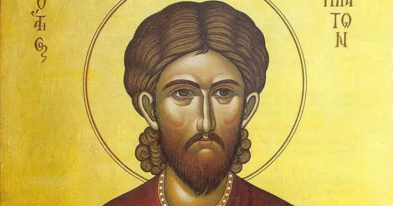 San Platón de Constantinopla. Santo del día 4 de abril.