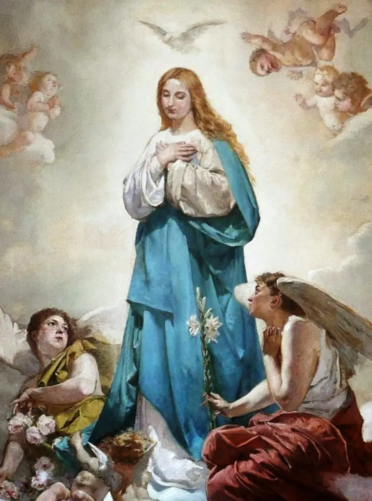 Día de la Inmaculada Concepción. Santo del día 8 de diciembre