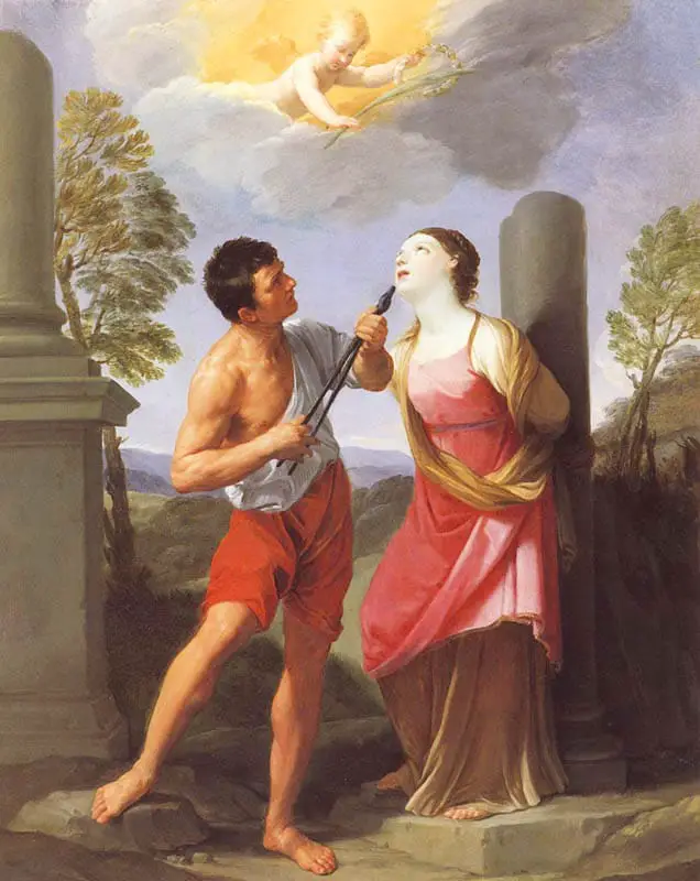 Santa Apolonia de Alejandría santo 9 febrero