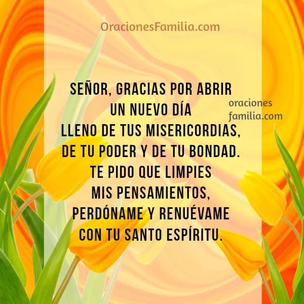 la oracion de la mañana