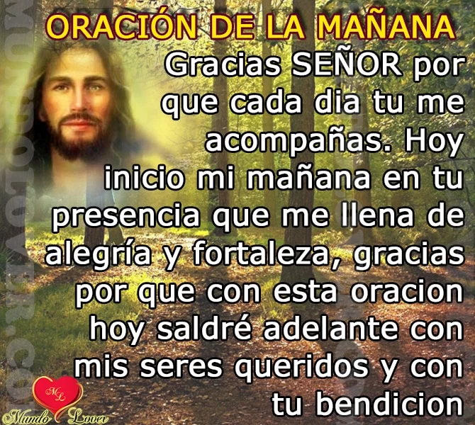 oraciones de la mañana