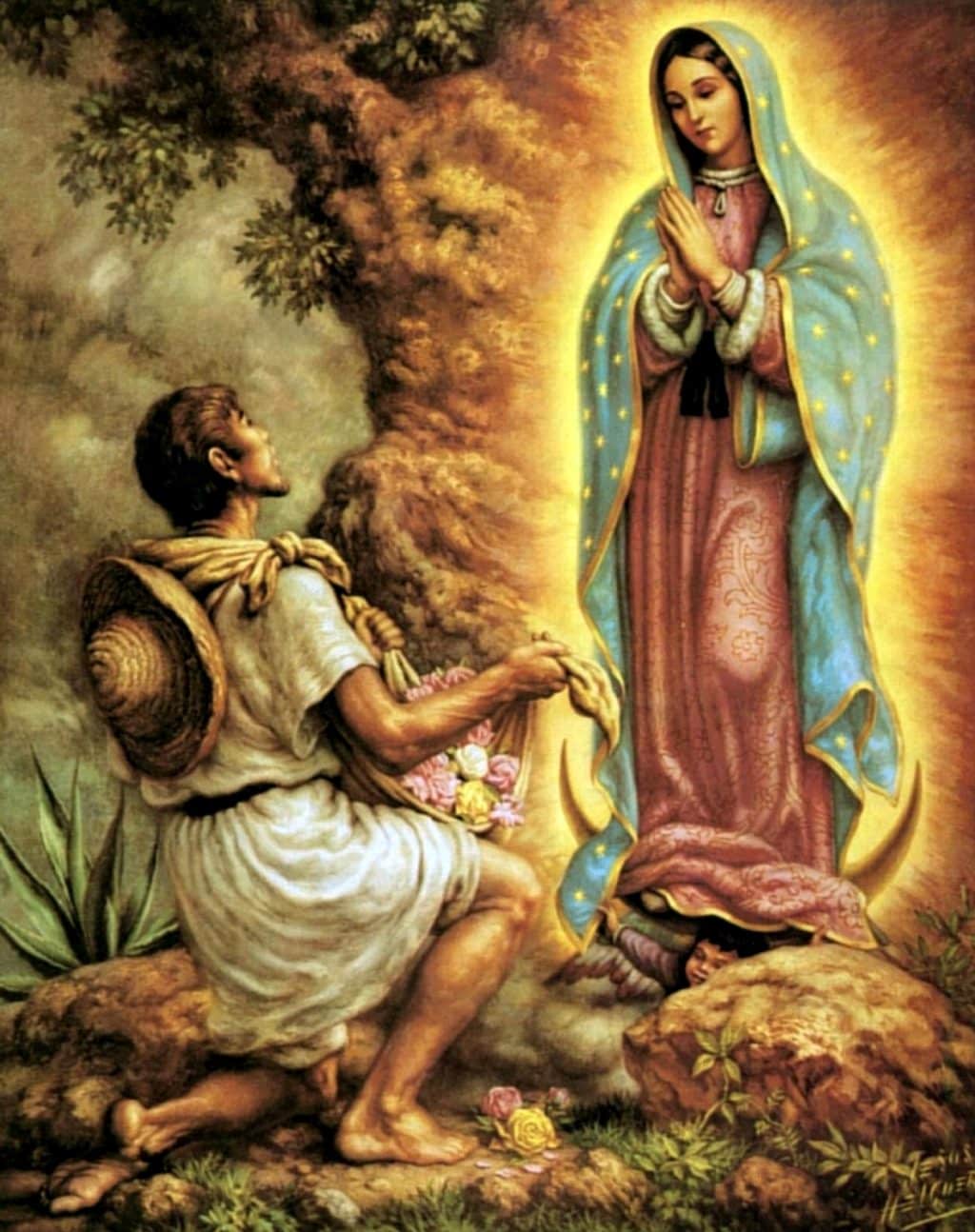 origen de la tradición a la virgen virgen de guadalupe iglesia info
