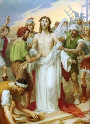 estacion 10 viacrucis