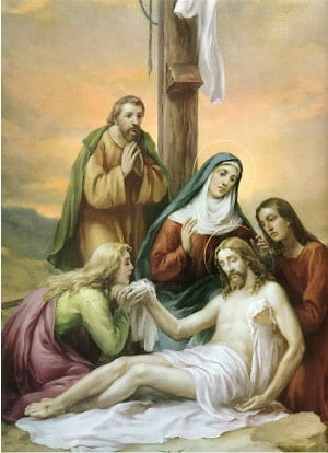estacion 13 viacrucis