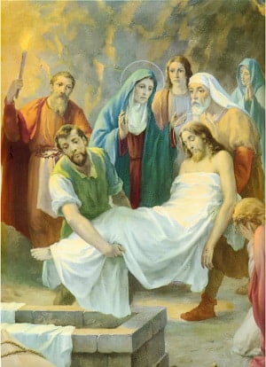 estacion 14 viacrucis