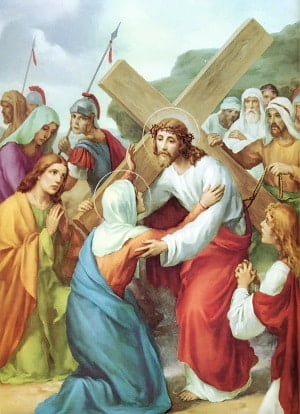 estacion 4 viacrucis