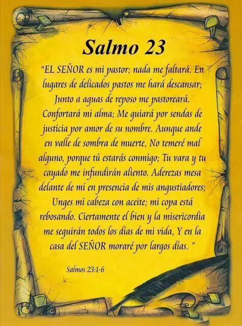 Salmo 23 - Conoce El Salmo [Más Importante] De La Biblia