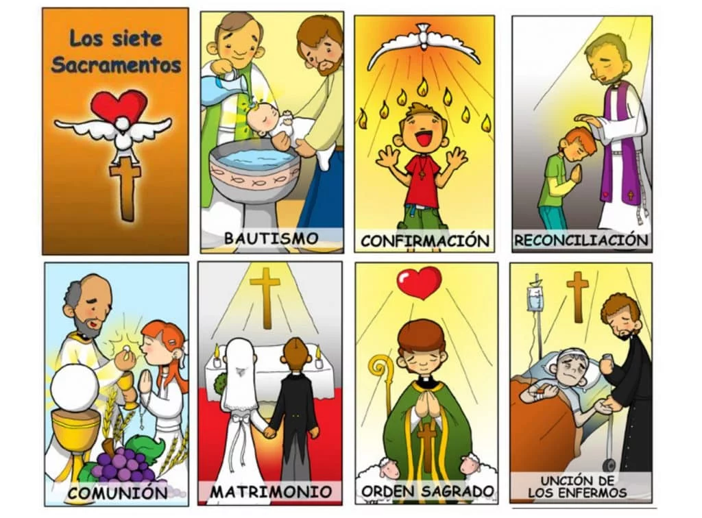 los sacramentos Los sacramentos