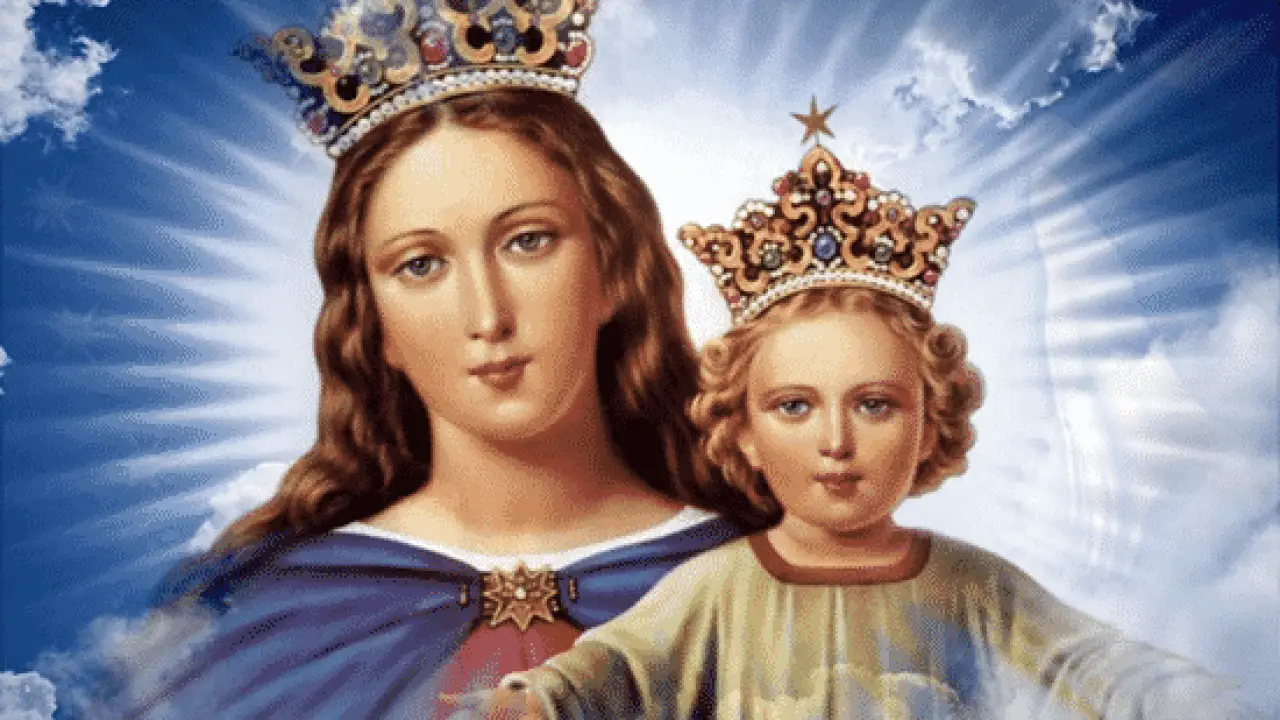 Virgen María Auxiliadora - Virgenes - IGLESIA.INFO