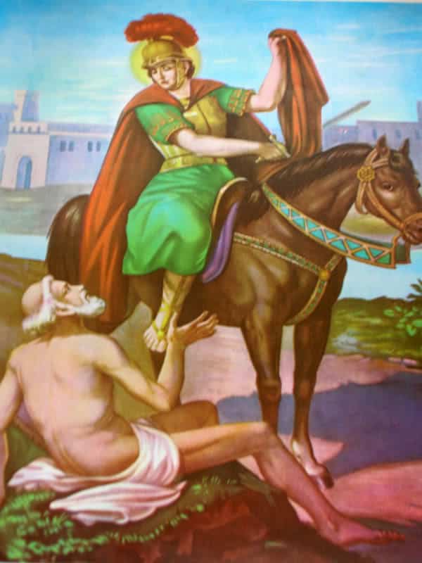 Oración a San Martín Caballero para pedirle Sustento